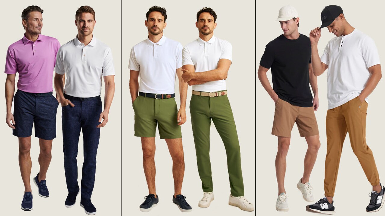 Adidas golf pants discount big and tall